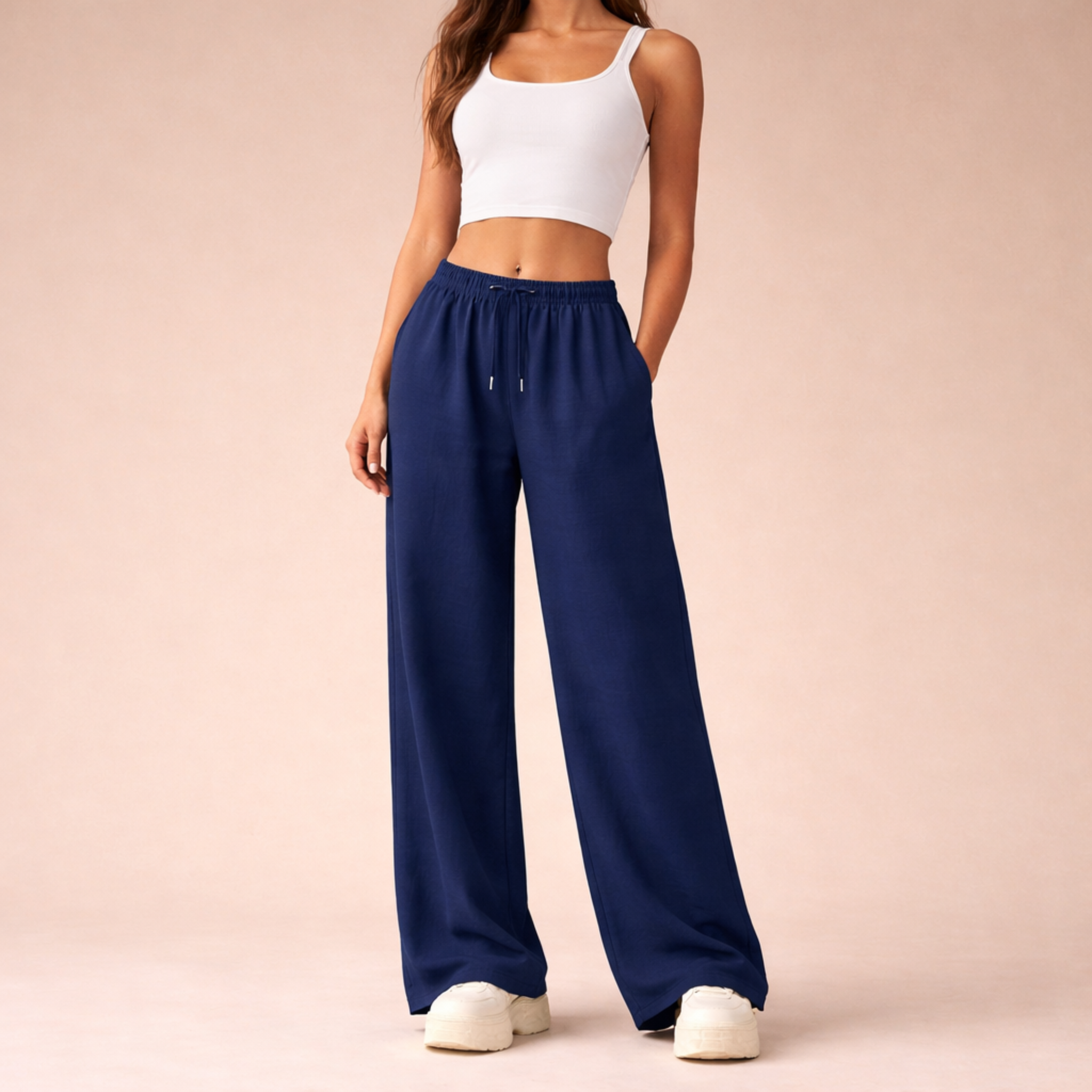 Marlene | Relaxed Wide-Leg Joggers