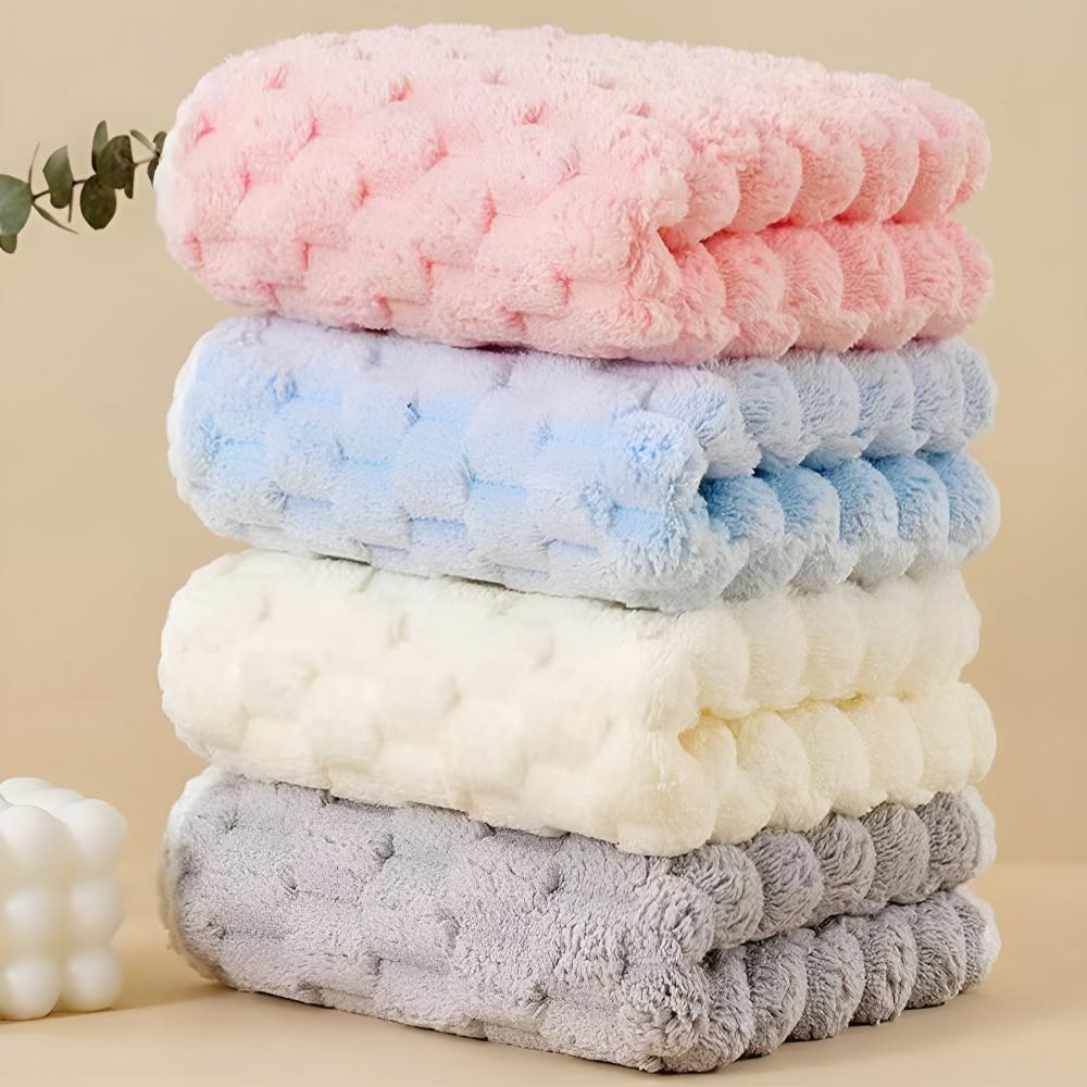 Pure Soft Fleece Towels - 2pc Set