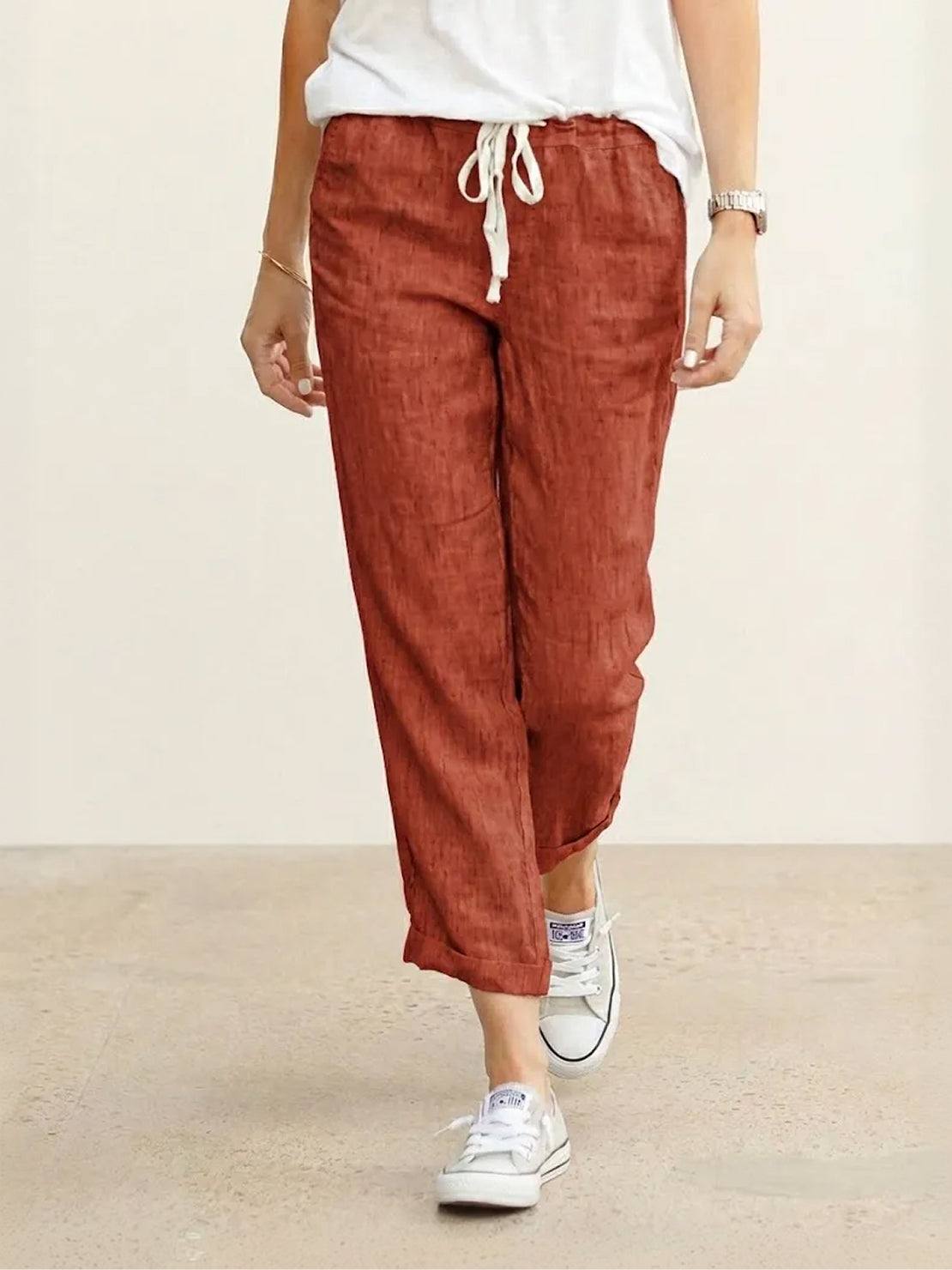 Vivian | Women's Slim Fit Casual Drawstring Pants