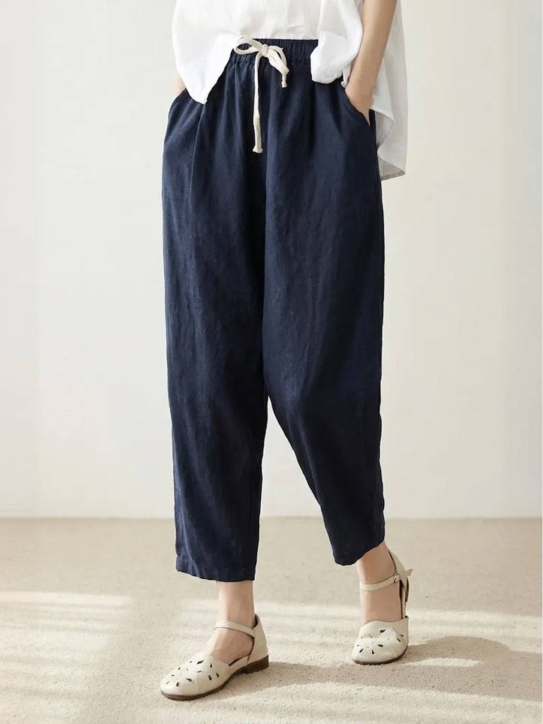 Vivian | Women's Slim Fit Casual Drawstring Pants