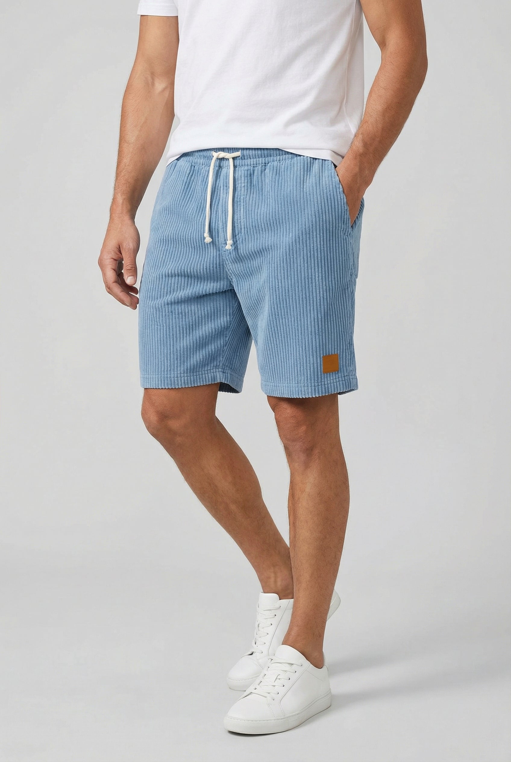 Charlie | Men's Corduroy Retro Casual Shorts