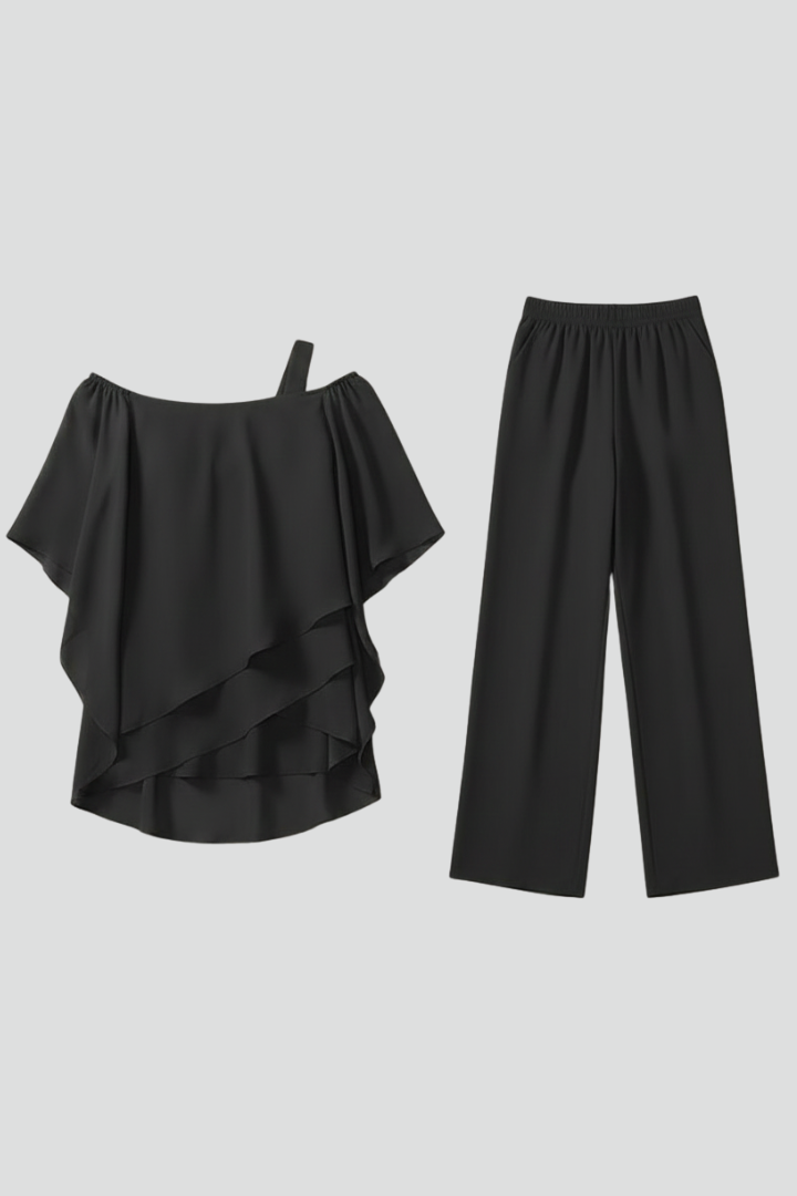Clara | Women's Off-Shoulder Wide-Leg Jumpsuit
