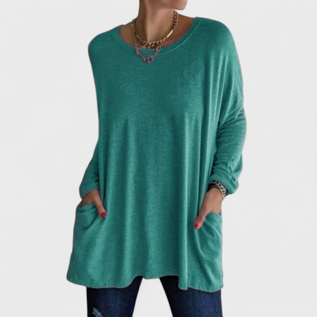 Emma | Women's Relaxed Fit Long Sleeve Top