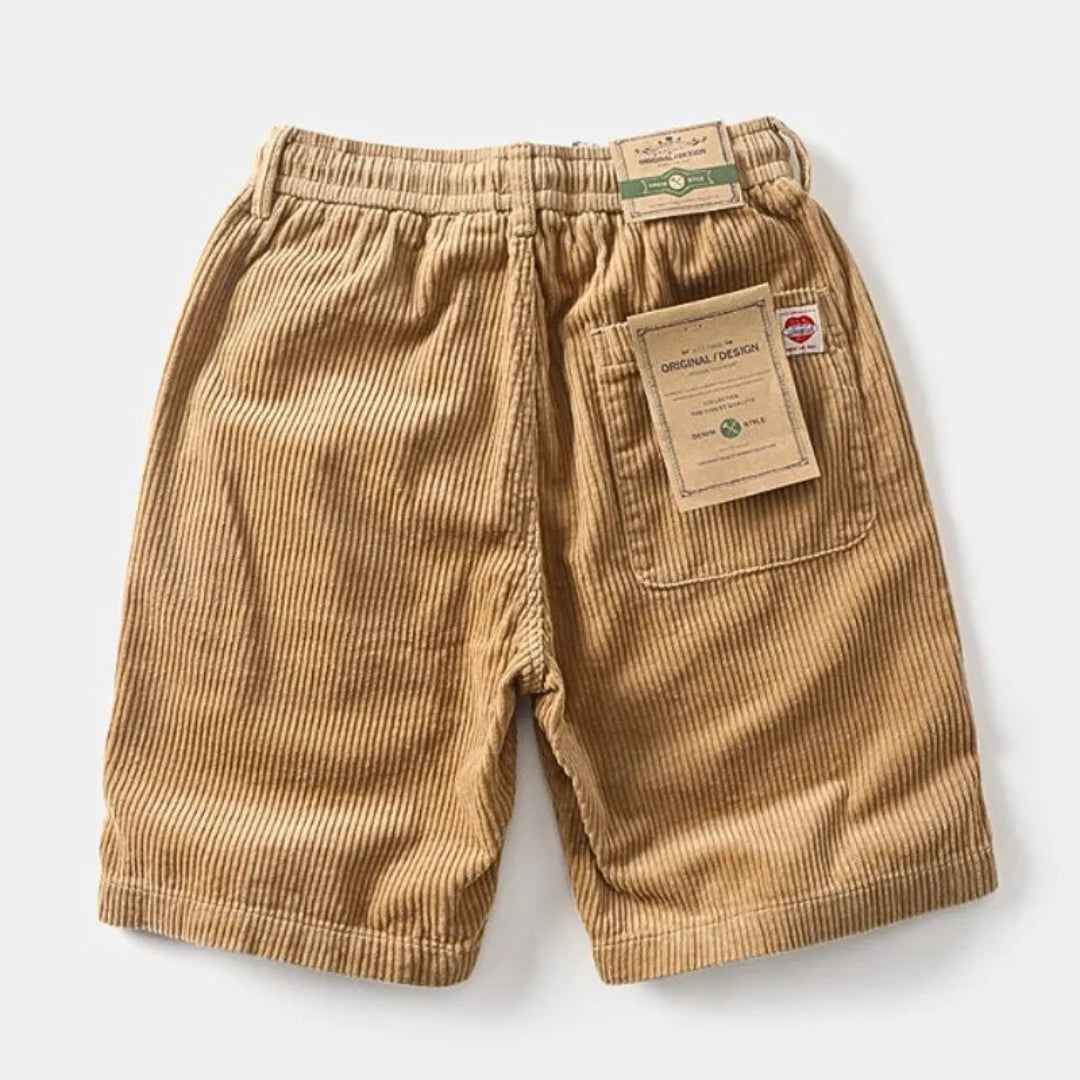 Grant | Men's Casual Corduroy Shorts with Pockets