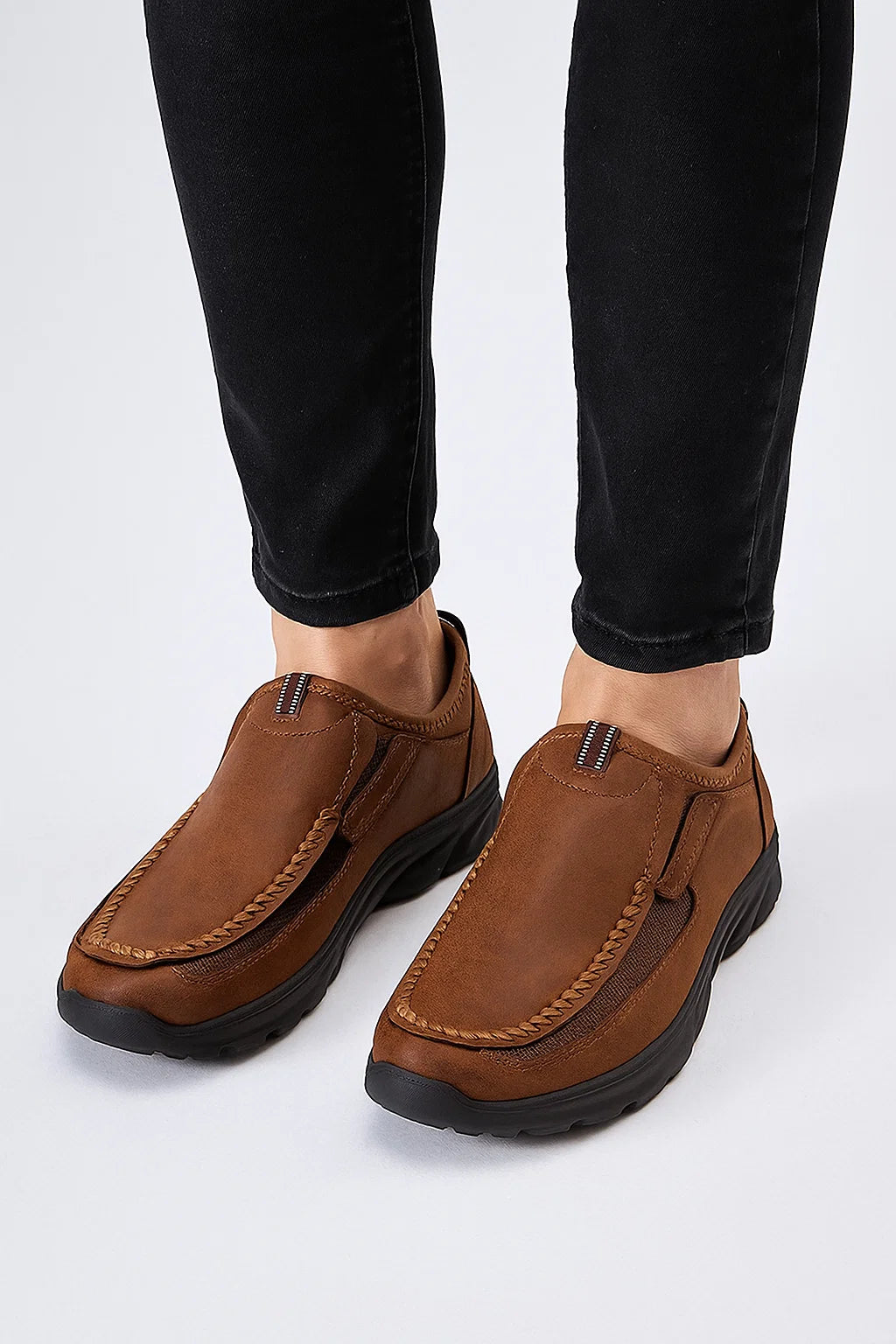 Marcus | Men's Casual Flat Loafers in Breathable Fabric
