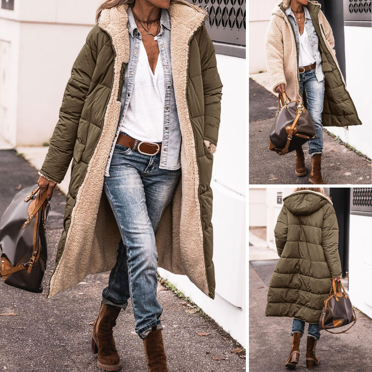 Jacket Women - Reversible Versatile Jacket
