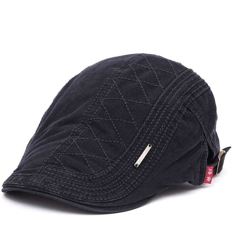 Alarion | Quilted Everyday Flat Cap