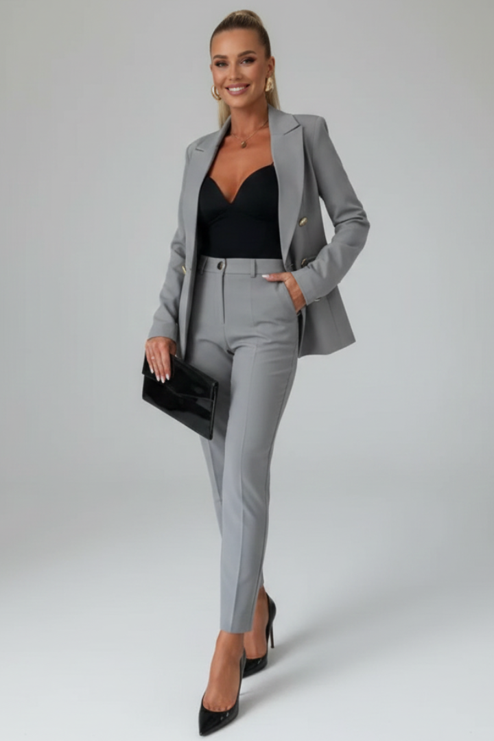 Marie | Tailored Double-Breasted Blazer Set