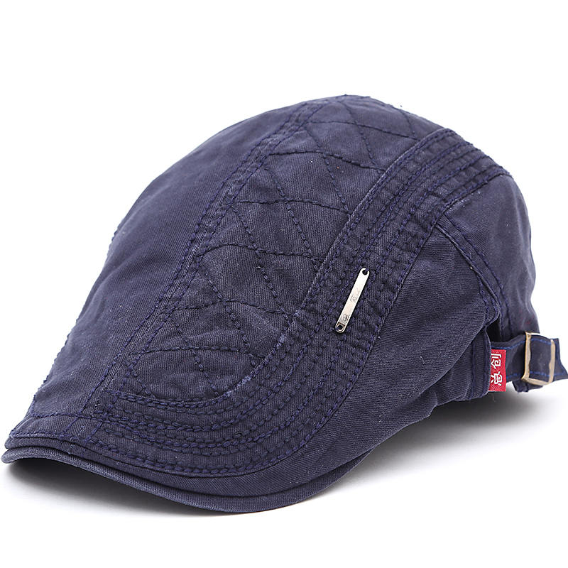 Alarion | Quilted Everyday Flat Cap