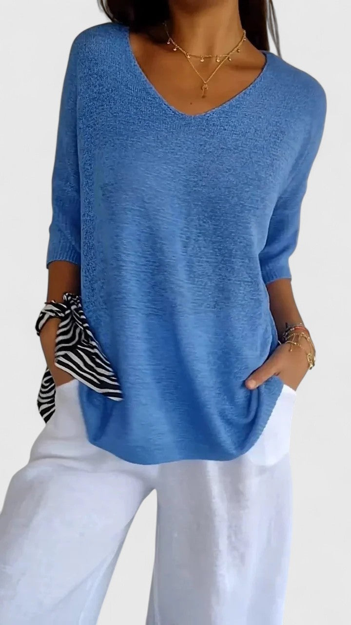 Sophie | Women's V-Neck Comfortable Top