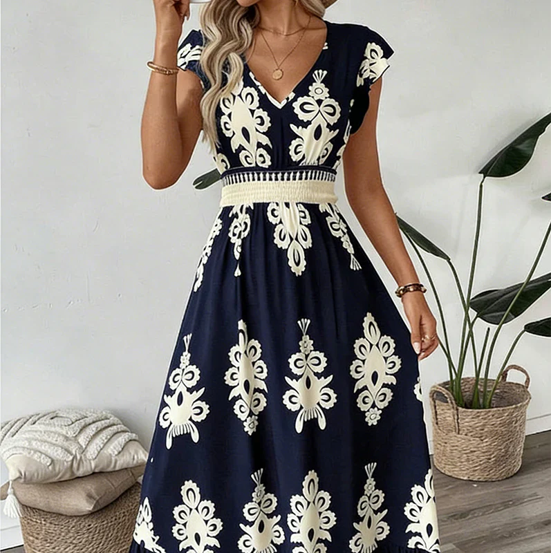 Arabella | Elegant Embroidered Summer Dress