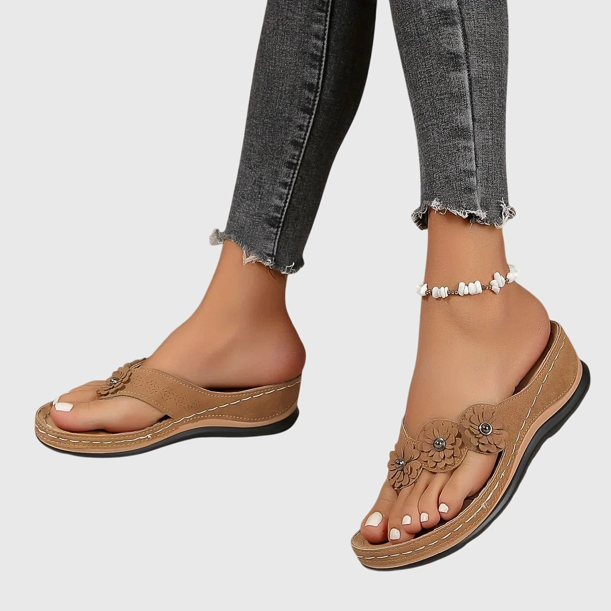 Aria | Women's Orthopedic Flip Flops with Arch Support