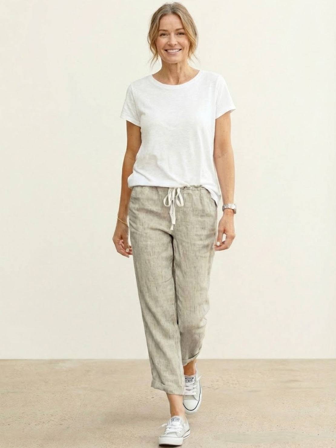 Vivian | Women's Slim Fit Casual Drawstring Pants