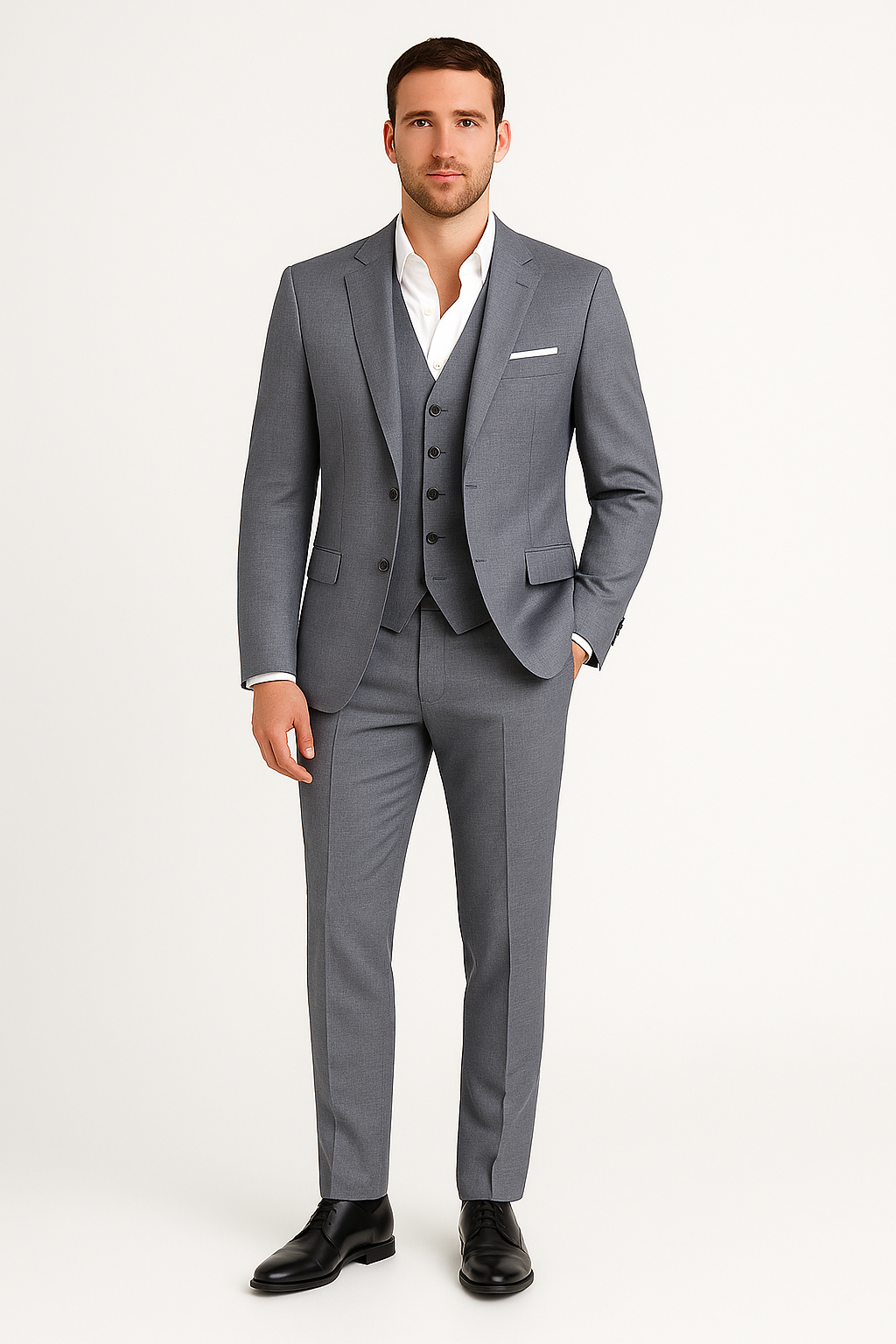Carter | Men's Classic Tailored Suit Set for Weddings