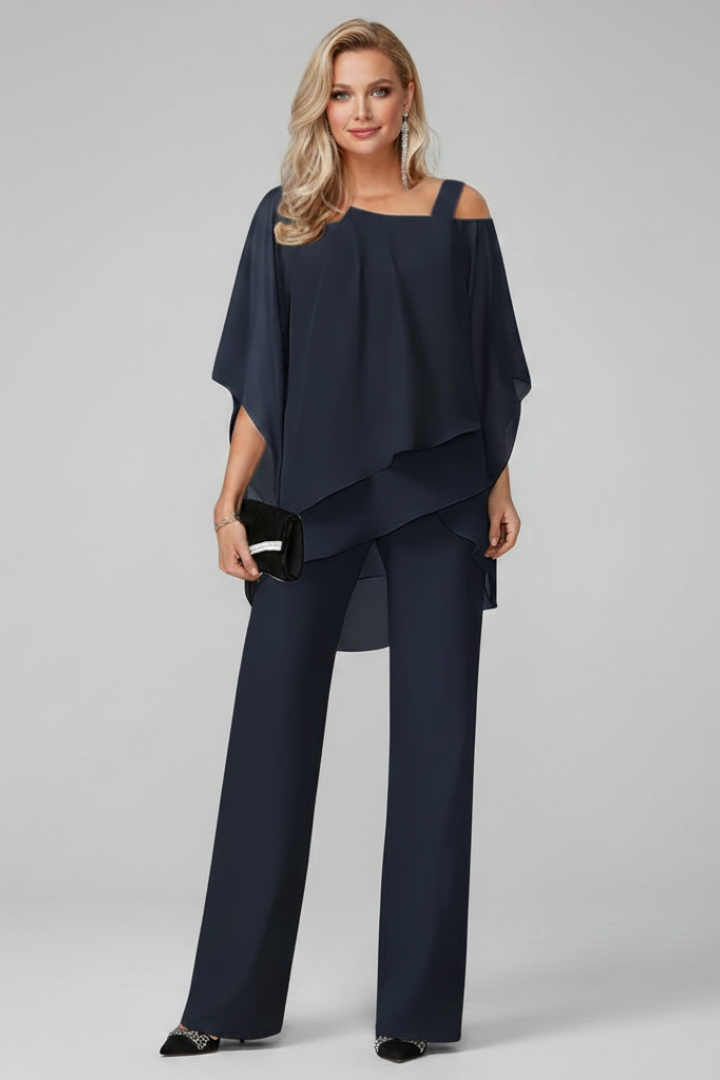 Justine | Women's Off-Shoulder Wide-Leg Jumpsuit