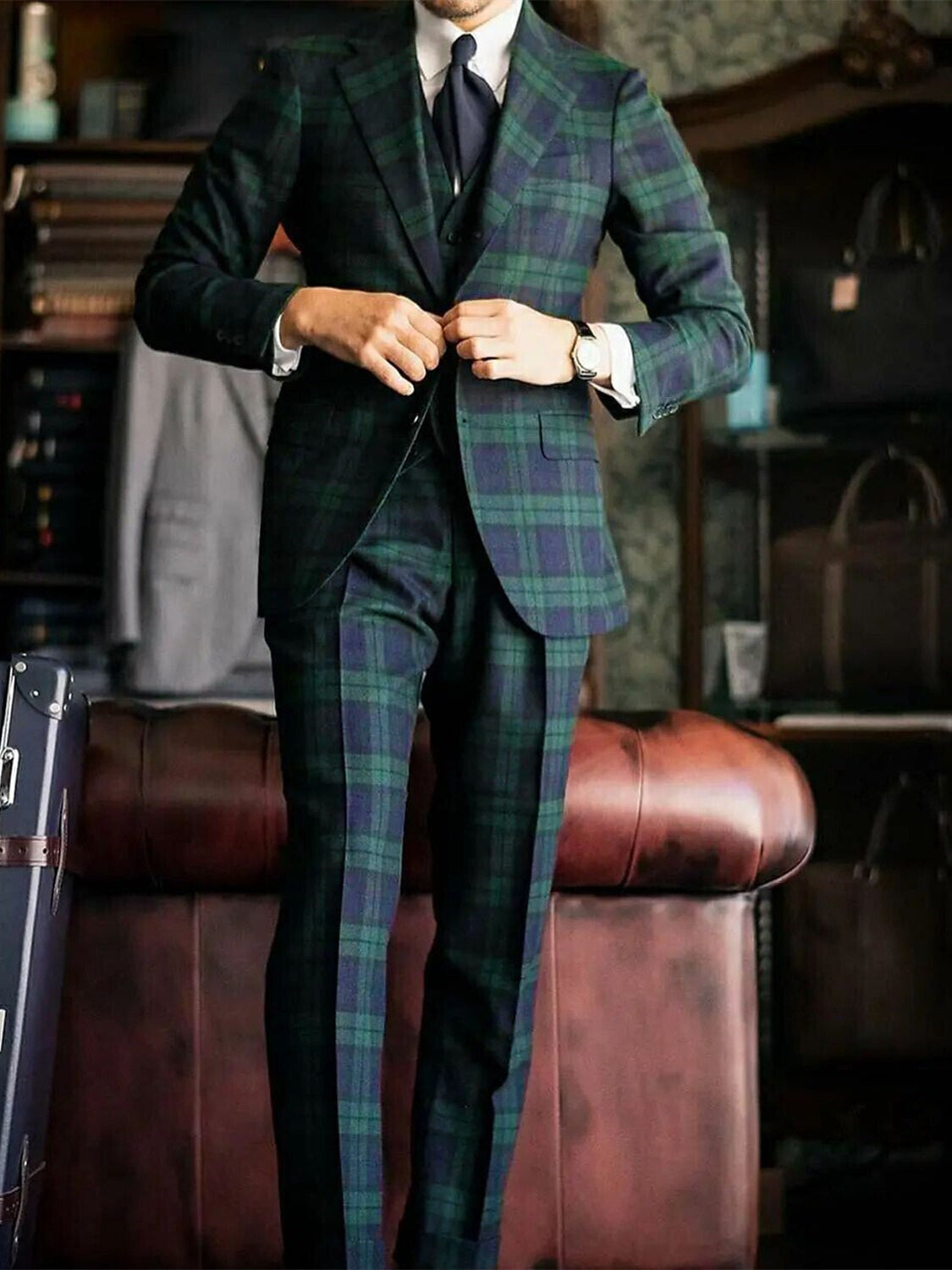 Daniel | Men's Linen Tailored Fit Wedding Suit