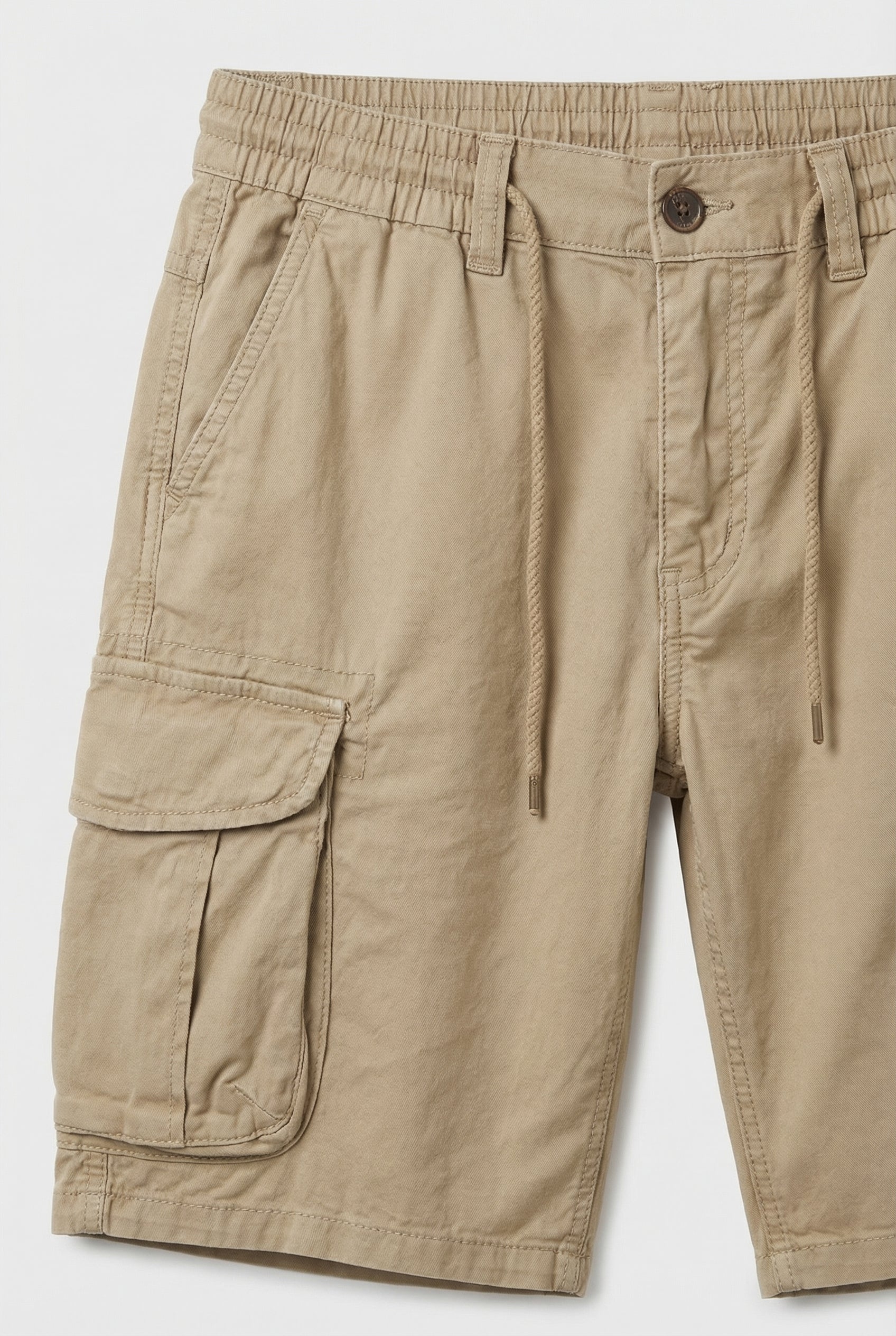 Ethan | Men's Cargo Shorts Cotton Blend Utility Pockets