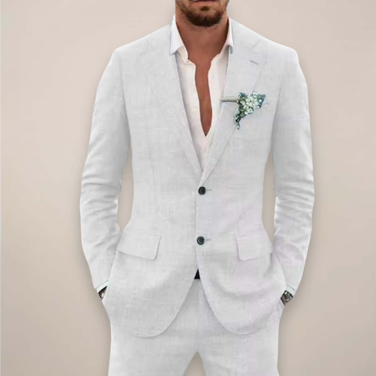 Freddie | Men's Suit Notch Lapel Tailored Set