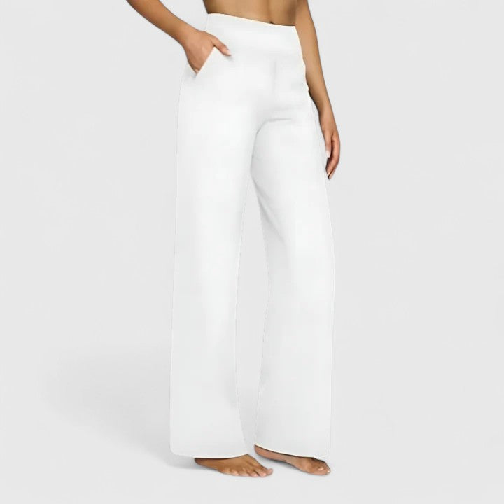 Hannah | Women's Comfortable Wide Waistband Pants