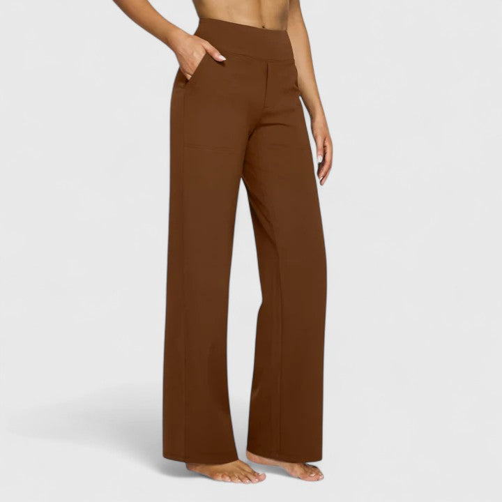 Hannah | Women's Comfortable Wide Waistband Pants
