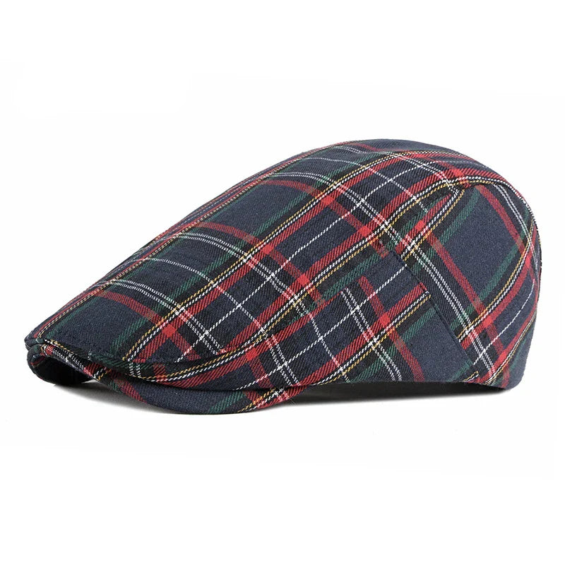 Harrison | Classic Plaid Flat Cap