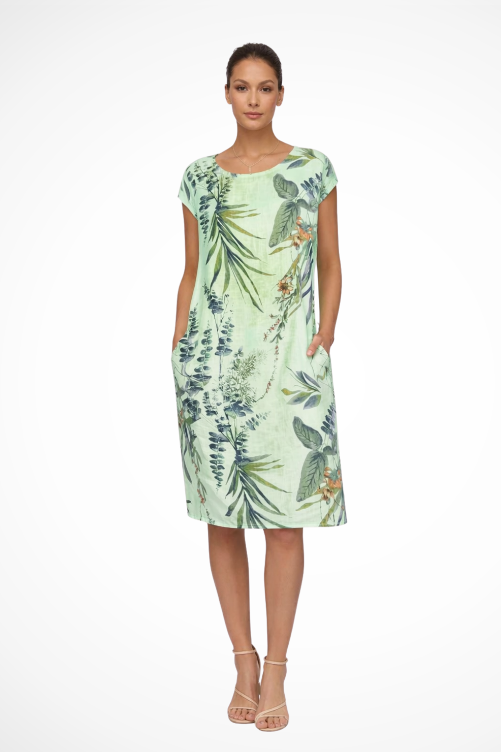 Ivy | Women's Casual Botanical Print Summer Dress