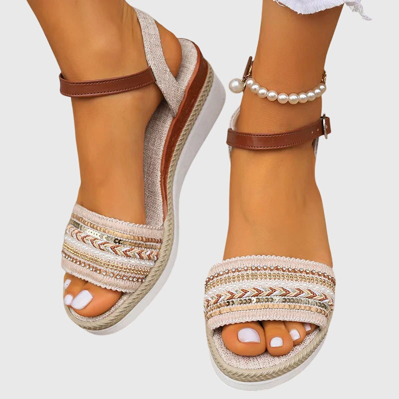 Willow | Women's Sandals with Cushioned Sole and Boho Design