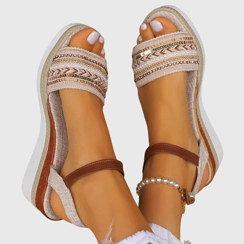 Willow | Women's Sandals with Cushioned Sole and Boho Design