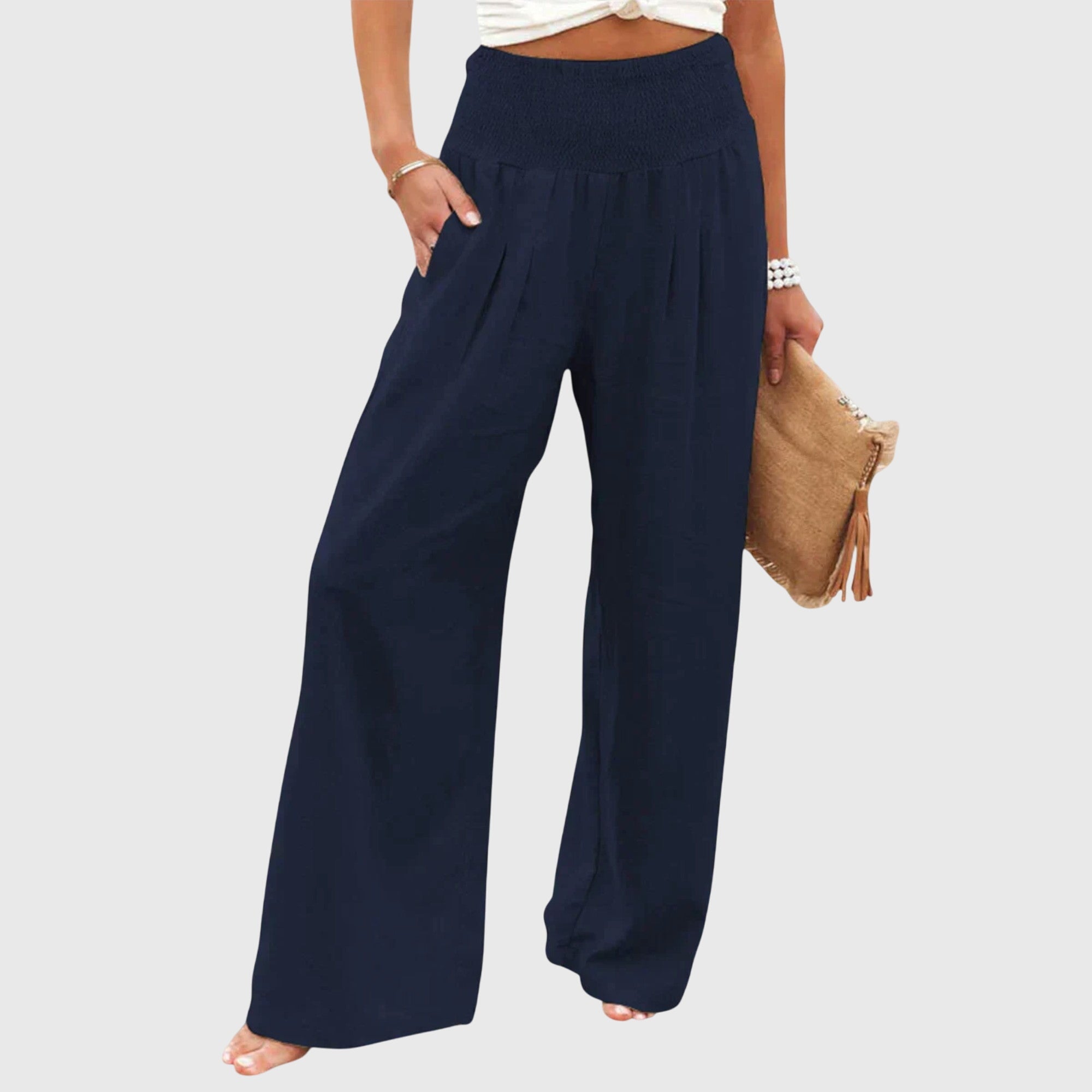 Maisie | Women's Wide Leg Airy Pants for Comfort
