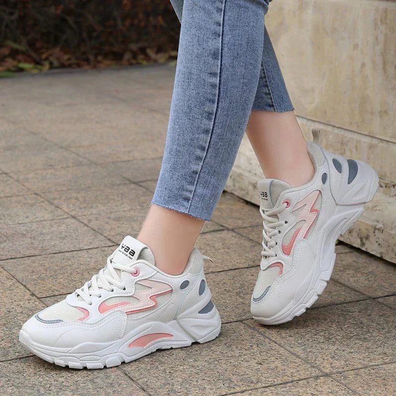 Kara | Women's Chunky Multicolor Streetwear Sneakers