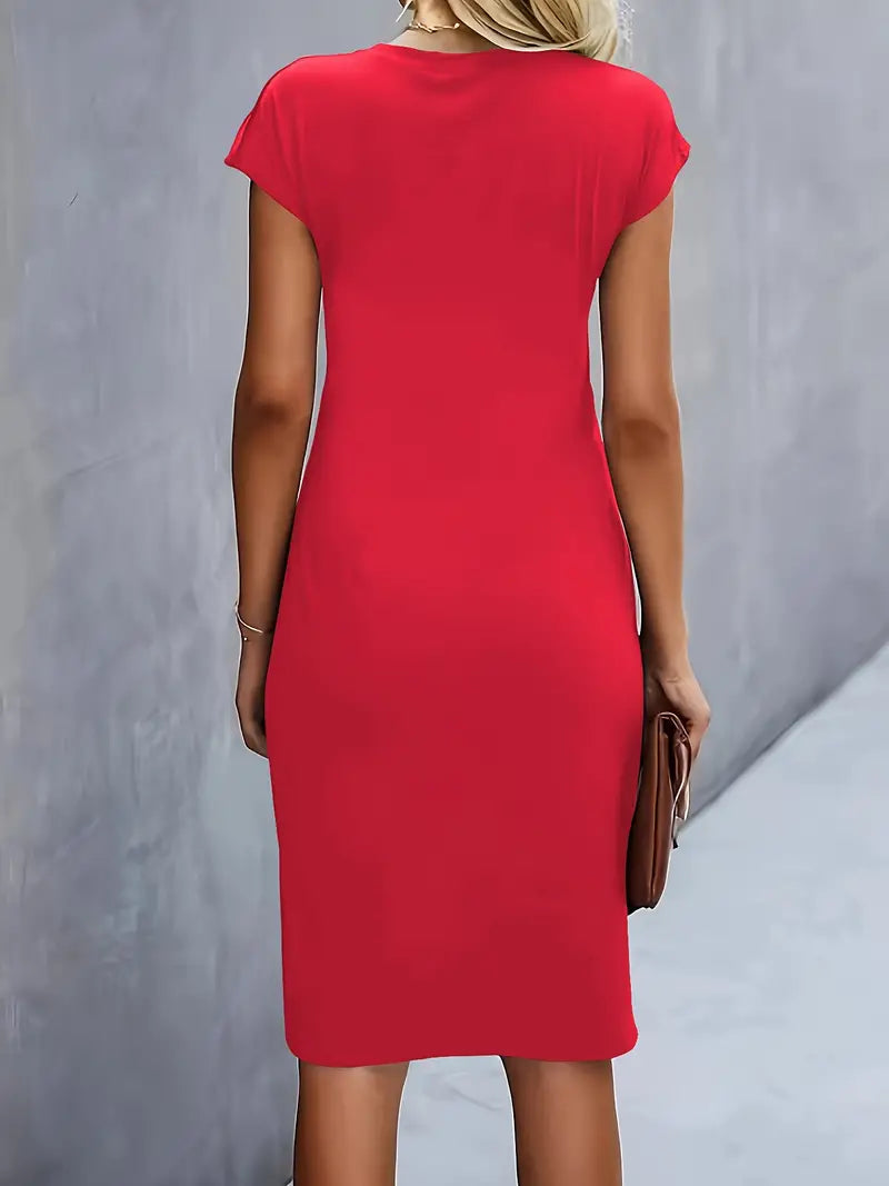 Katherine | Women's Bodycon Short Sleeve Dress