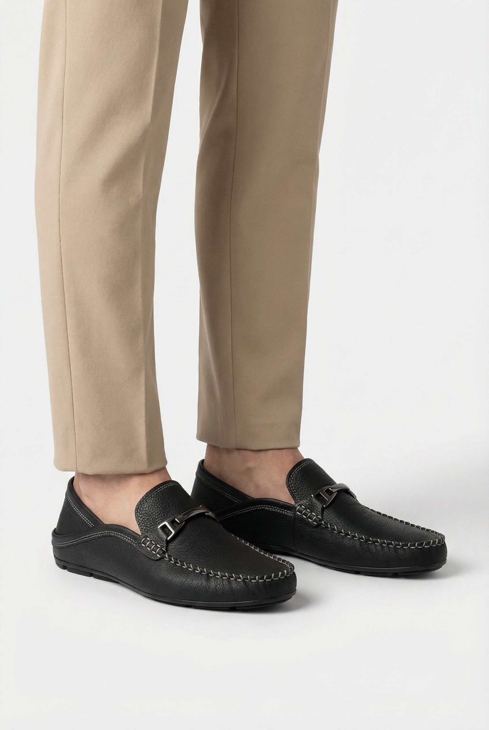 Liam | Men's Leather Loafers with Cushioned Insole