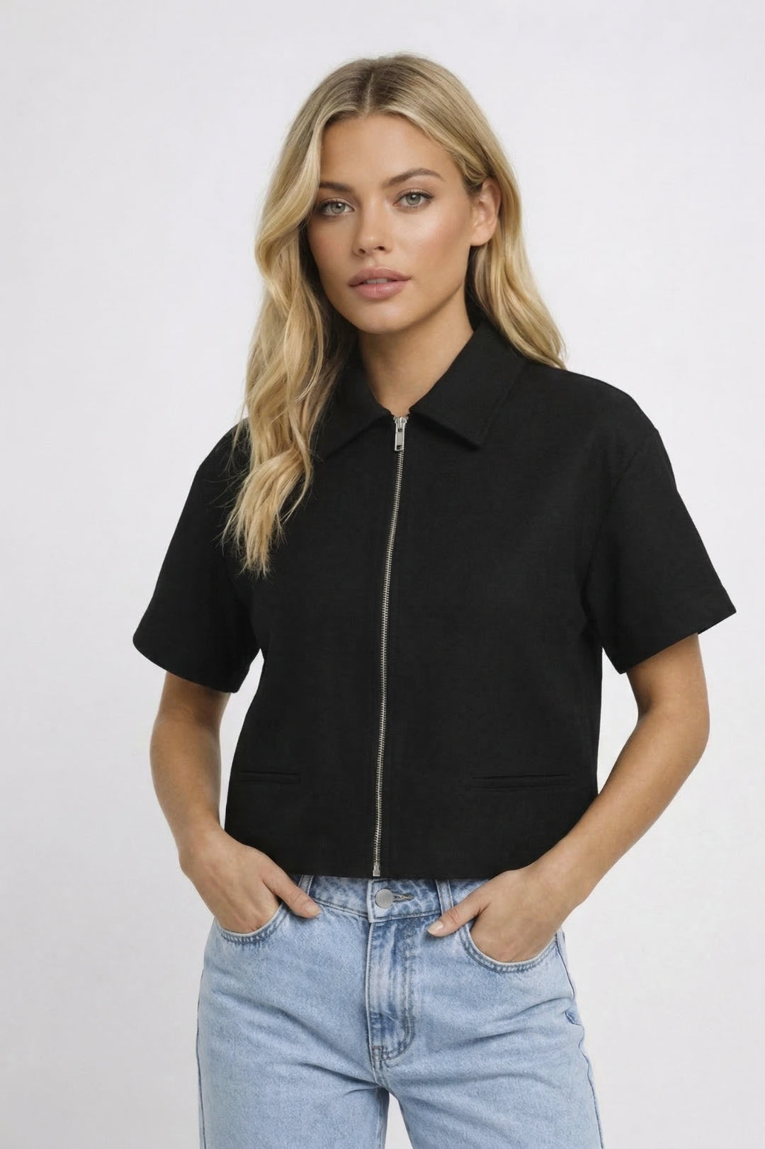 Jacket Women - Short Tailored Spring Jacket