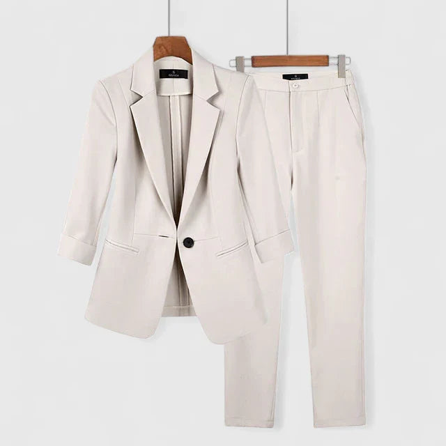 Serena | Women's Suit Tailored Blazer and Trouser Set