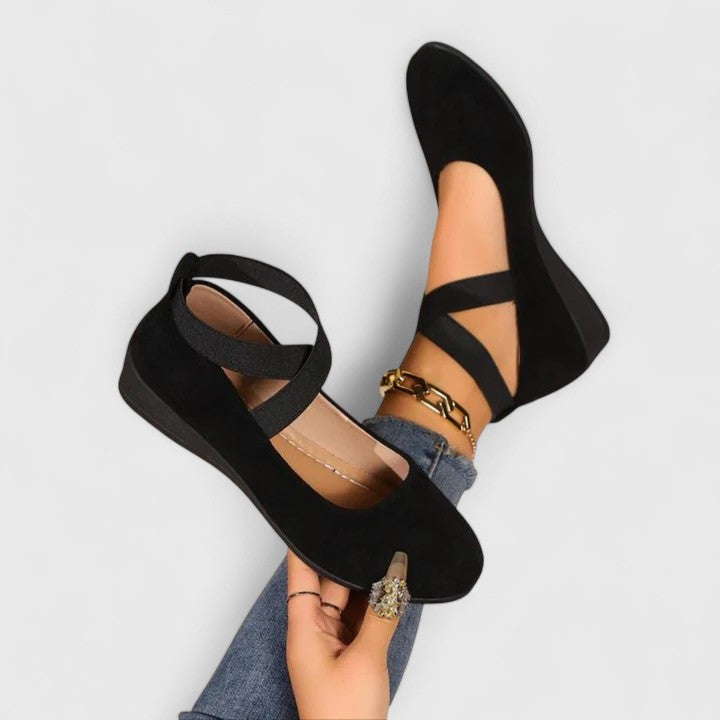 Olivia | Women's Orthopedic Wedge Ballet Flats