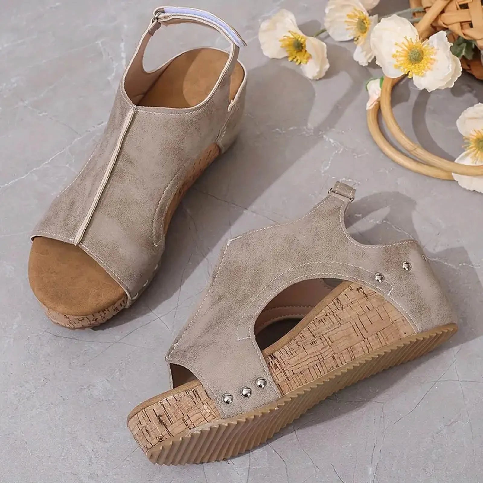 Olivia | Women's Platform Sandals with Arch Support