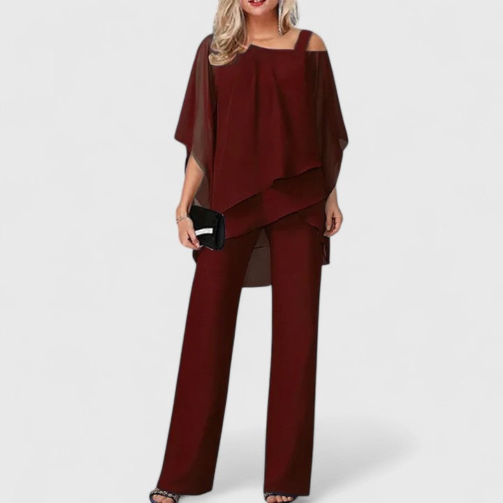 Sam | Women's Two Piece Pants Set with Chic Design