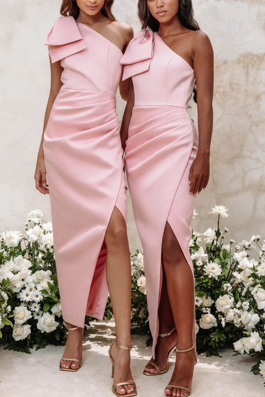 Stella | Women's Cocktail Asymmetric Midi Dress