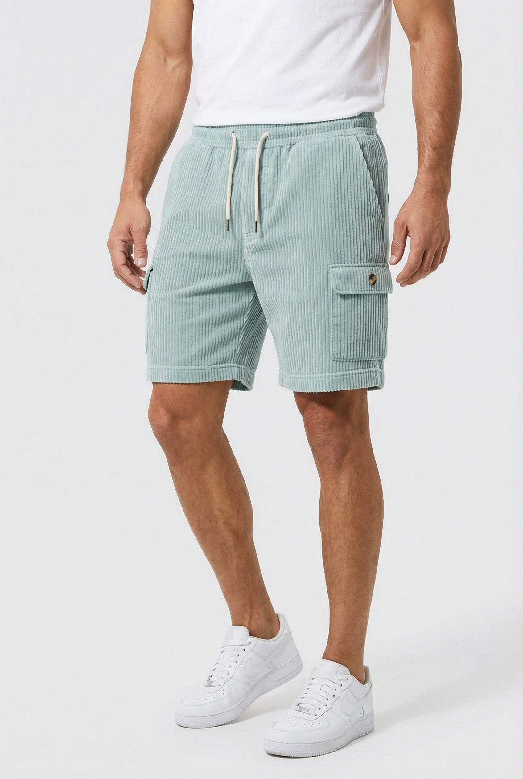 Thomas | Men's Casual Tooling Detail Shorts