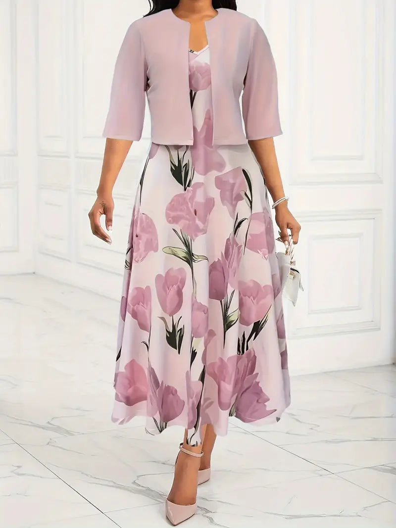Catherine | Women’s Matching Maxi Set Dress